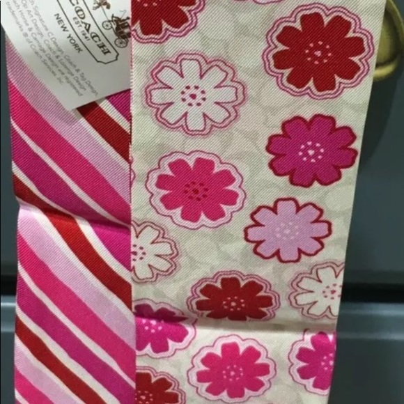 Coach Bundle-(2) Bandana & Scarf Hair or Bag Tie - Picture 4 of 5